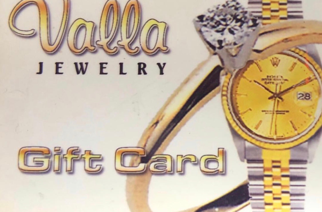 Jewelry Gift card