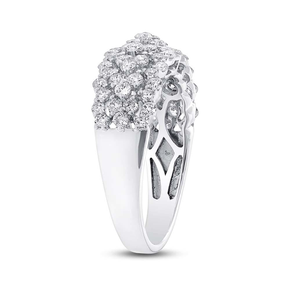 18k White Gold Diamond Lady's Ring - 1.37ct