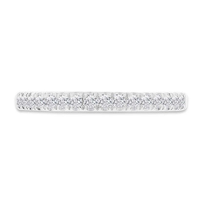 18k White Gold Diamond Lady's Band - 0.27ct
